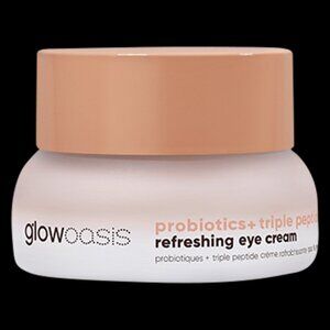 Glowoasis Probiotics + Triple Peptide Refreshing Eye Cream New in box Fabfitfun
